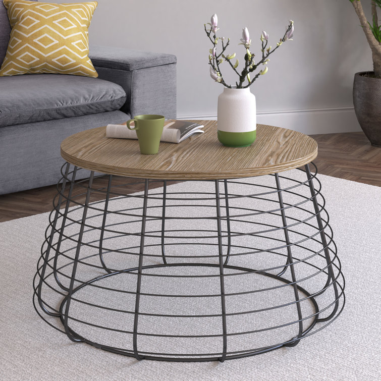 Gracie Oaks Tolchester Coffee Table with Tray Top & Reviews Wayfair